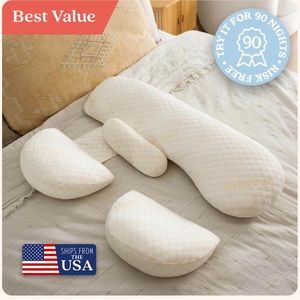 Babybub Blissful Sleep Bundle maternity pillow and full body attachment